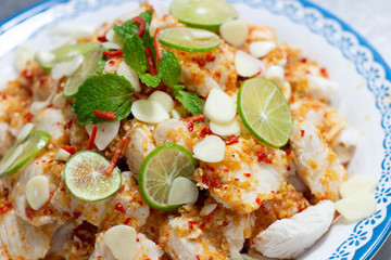  spicy seafood Thai salad