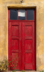 Door of an old building.