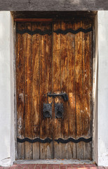 Door of an old building.
