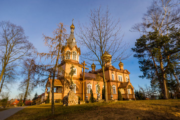 Cerkiew pod wezwaniem św. Mikołaja – prawosławna cerkiew parafialna w Michałowie. Podlasie. Polska © podlaski49