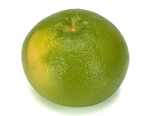 Ripe sweetie fruit isolated on a white background