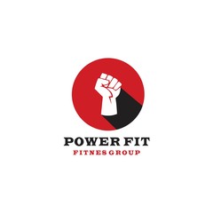 Power Fit Fitness Group Logo