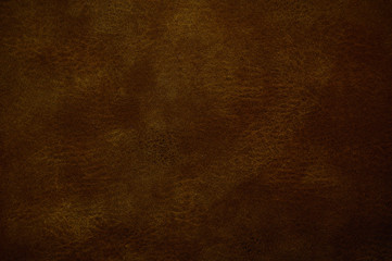 Brown leather texture background surface.