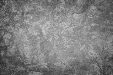 Fototapeta na wymiar grey plaster or cement floor concrete wall texture background, grey wall and floor interior backdrop