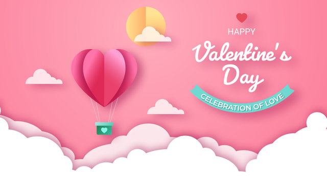 Valentine's Day Paper Style Title