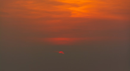 Low Angle View Of Dramatic Sky During Sunset