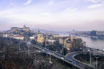 Fototapeta na wymiar view of bude castle
