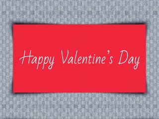 Happy Valentine’s Day greeting card