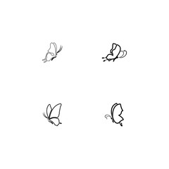 Beauty Butterfly icon design