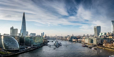 Deurstickers London Panorama © Paul