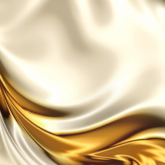 Luxury artistic texture golden on white