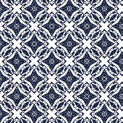 Fototapeta premium Abstract geometric pattern in ornamental style. Seamless texture. Desing Wallpaper,greeting card,gift.