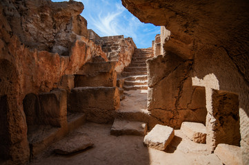 Particularly attractive to the ancient necropolis is the underground atriums, from which the...