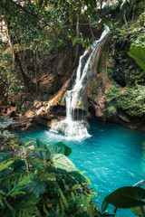 Cambais Falls, región de Alegria, Cebú. Filipinas.