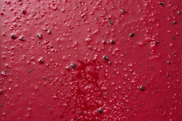 Confiture with berries. Red color. Background, texture