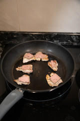 delicious pork tenderloin with foie