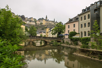 Fototapeta premium view of Luxembourg
