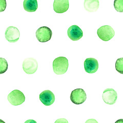 Watercolor abstract seamless pattern