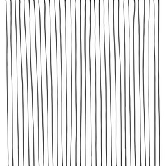 Hand drawn vertical parallel thin black lines on white background