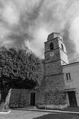 Scapoli, Isernia, Molise. Church of San Giorgio Martire. View.