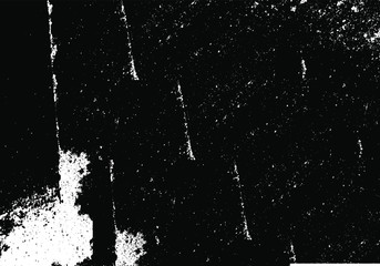 Obraz premium Dark grunge urban texture vector. Distressed overlay texture. Grunge background. Abstract obvious dark worn textured effect. Vector Illustration. Black isolated on white. EPS10.