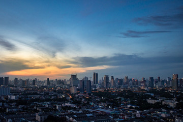 Fototapeta premium bangkok cityscape
