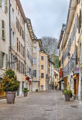 Fototapeta na wymiar Street in Chambery, France