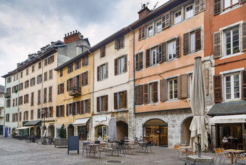 Fototapeta premium Street in Chambery, France