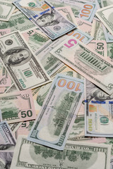 Multi-dollar dollar texture, the dominant currency in the world.