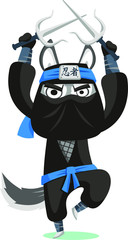 ninja dog © Joaquin