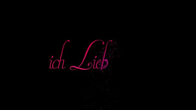 Ich Liebe Dich Animation