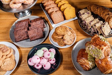 Assortment of treats on a table