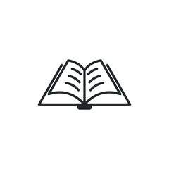 Book icon template color editable. Book symbol vector sign isolated on white background illustration for graphic and web design.