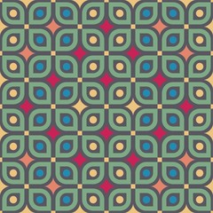 seamless pattern of ethnic pattern