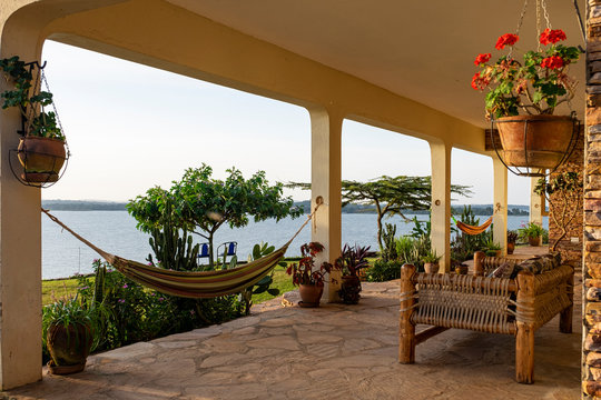 House overlooking Lake Victoria