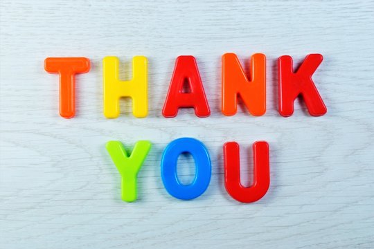 Thank you-a polite word made up of letters of the alphabet, expresses gratitude, satisfaction positive assessment of events.