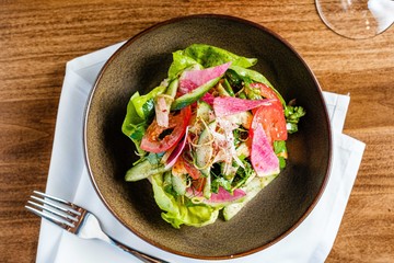 Salad in a bowl