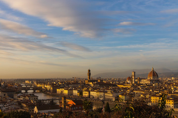 view of florence italy