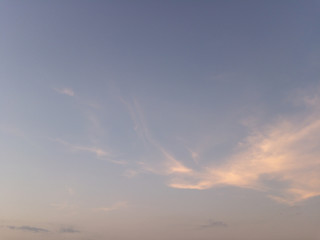 dramatic sky with clouds