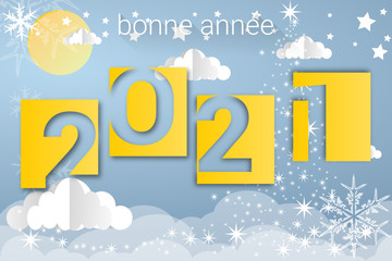 2021 - Bonne année - happy new year