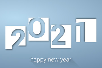 2021 - happy new year 2021 gold