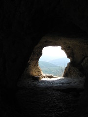 arch in cave