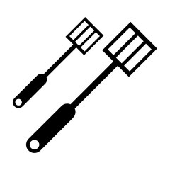 Spatula vector icon trendy symbol template