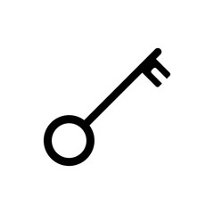 Key icon  vector on a white background