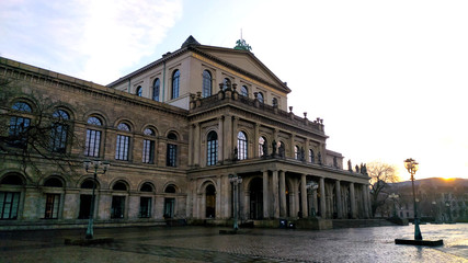 Building in Hanover. Germany. Deutschland