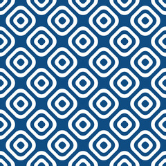 Fototapeta premium Vector seamless geometric pattern in retro style. Simple design for wrapping, wallpaper, textile