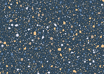 Terrazzo texture. Polished concrete floor and wall pattern. Color surface marble and granite stone, material for decoration	