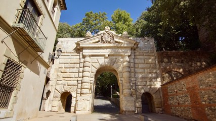 Fototapeta na wymiar Puerta de las Granadas