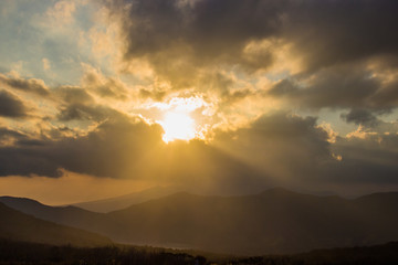 Sunset in Japan