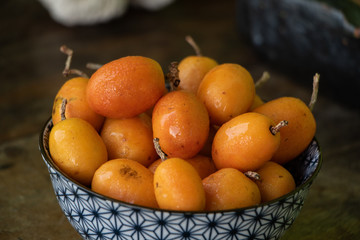 Recife / Pernambuco / Brazil. January 2, 2020. Siriguela is a typical fruit from northeastern Brazil.